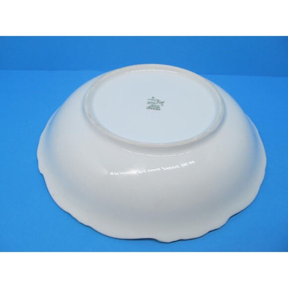 Hertel Jacob Bavaria Damask Gray Vintage 7 3/4" Soup Bowl VGC - Picture 3 of 6